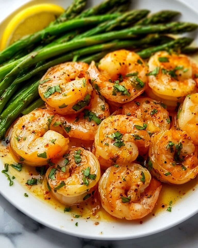 Lemon Garlic Shrimp and Asparagus Recipe