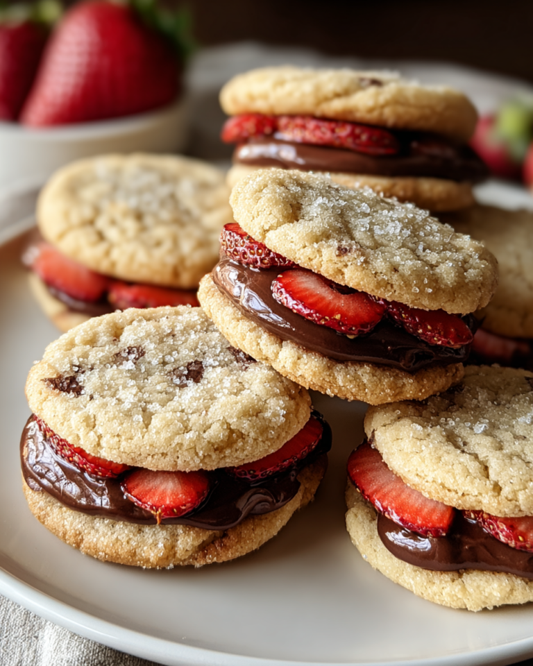 Chocolate-Stuffed Strawberry Sugar Cookies Recipe