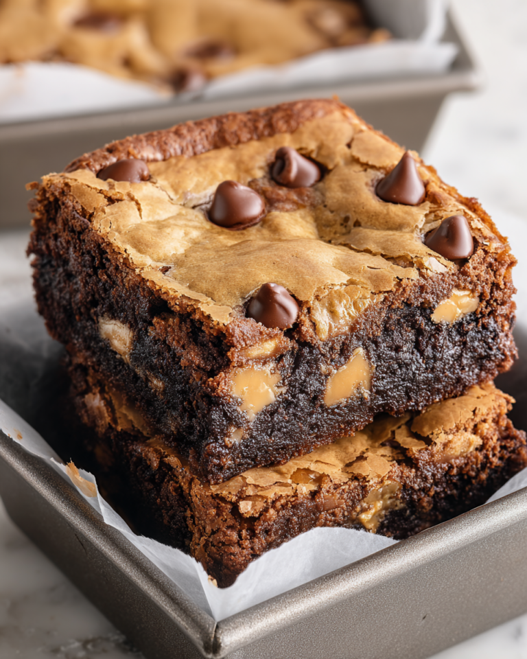 Chocolate Chip Cookie Brownie Bars Recipe