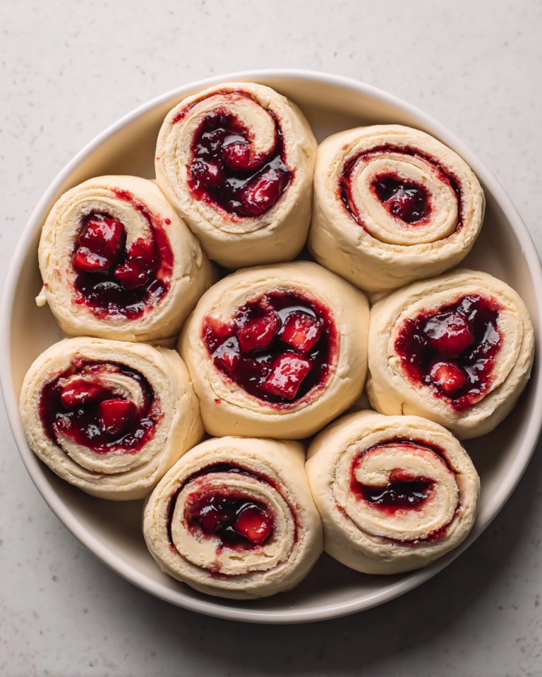Strawberry Cinnamon Rolls Recipe
