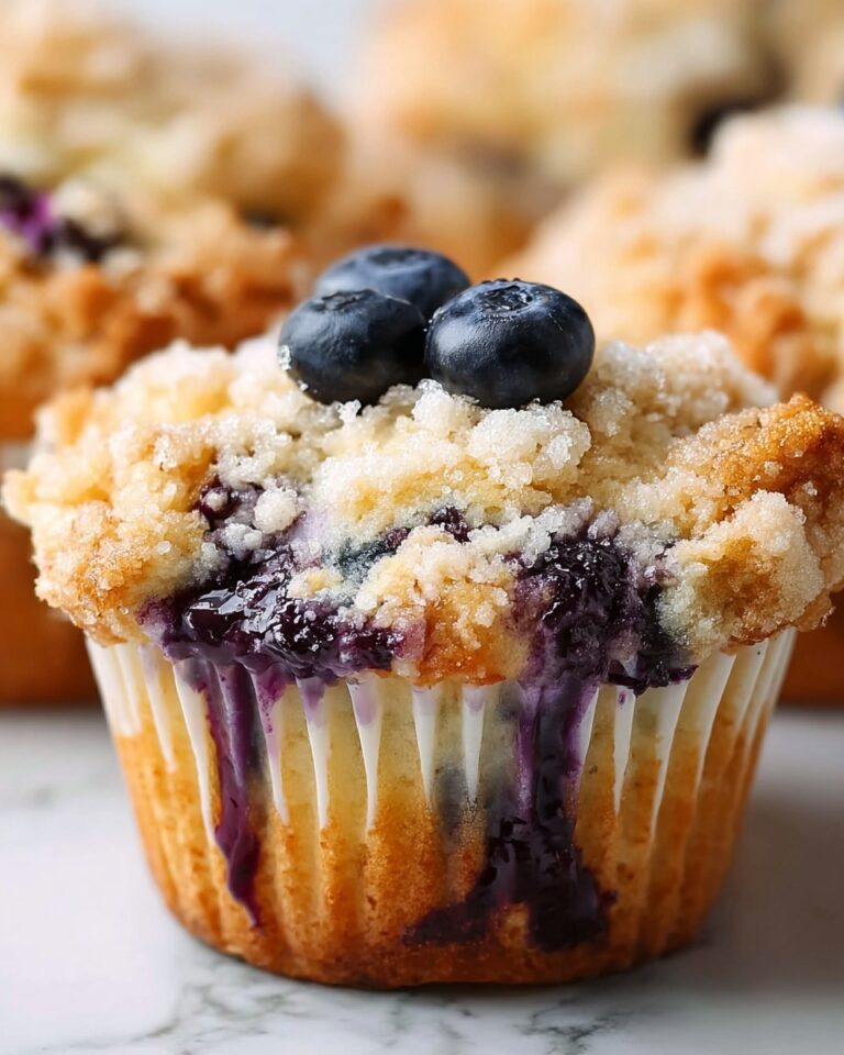 Blueberry Streusel Muffins Recipe