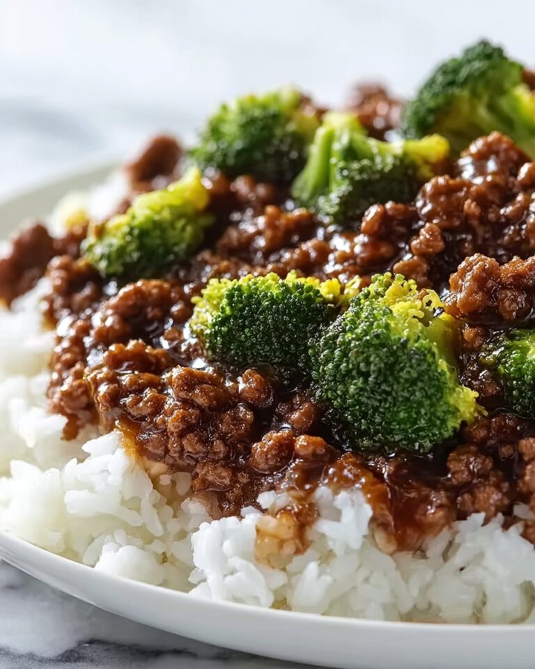 Honey Garlic Ground Beef and Broccoli Recipe