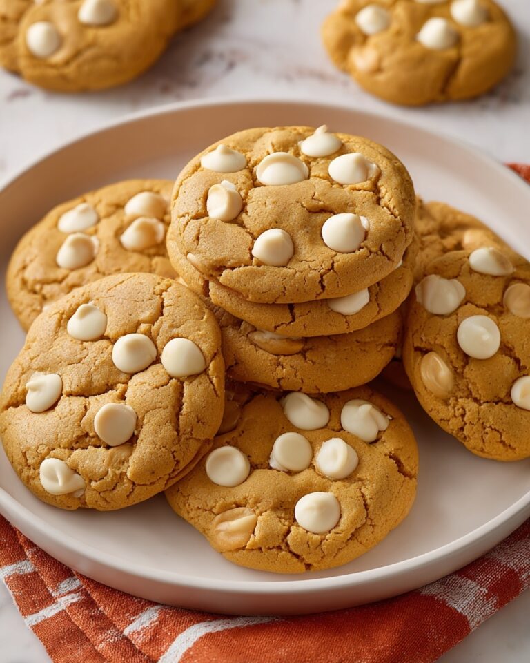 Pumpkin White Chocolate Chip Cookies Recipe