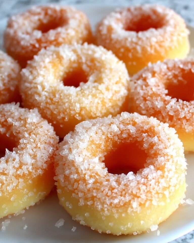Fried Doughnuts with Sugar Recipe