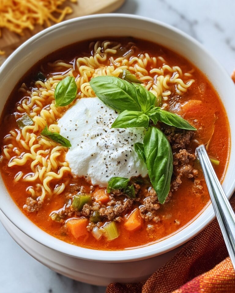 Easy Lasagna Soup Recipe