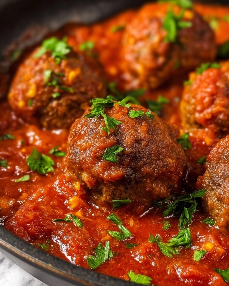 Spanish Meatballs in Tomato Sauce Recipe