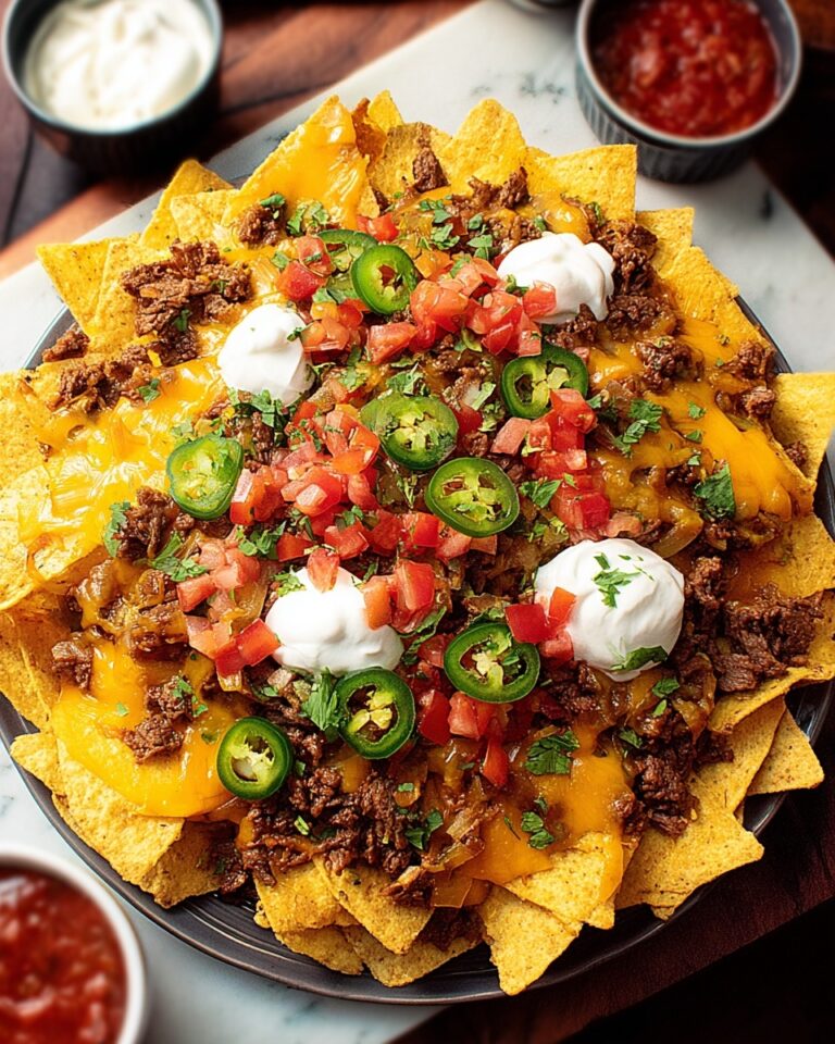 Bison Brisket Nachos Recipe