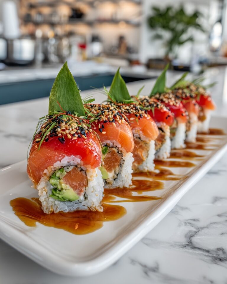 Lemon Basil Salmon Rolls Recipe