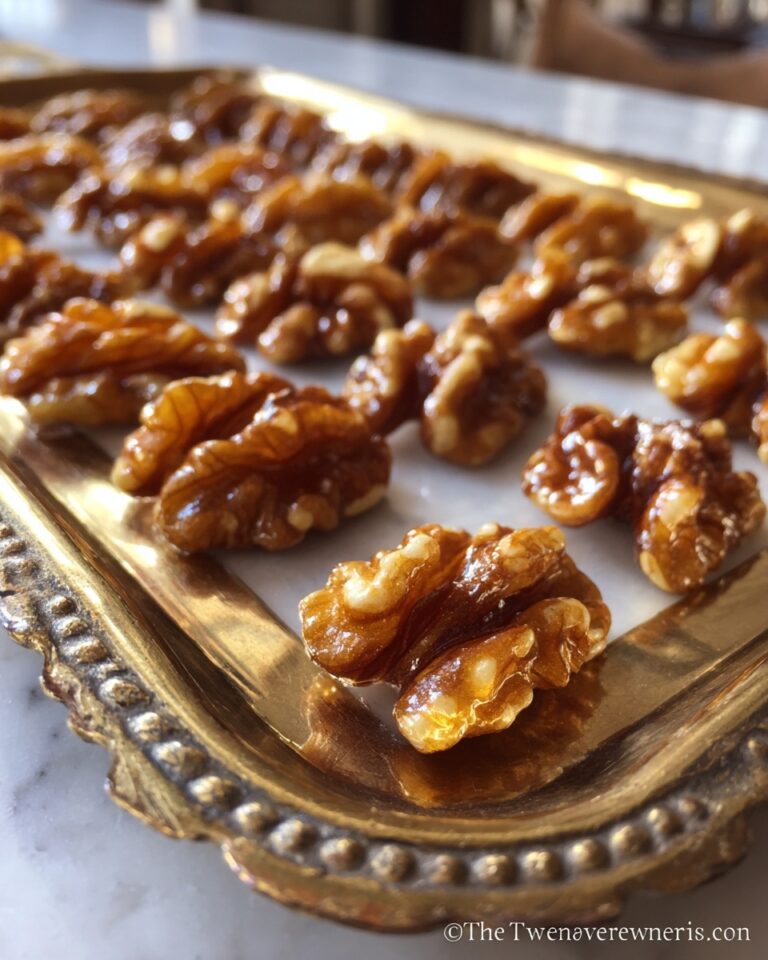 Brown Sugar Candied Walnuts Recipe