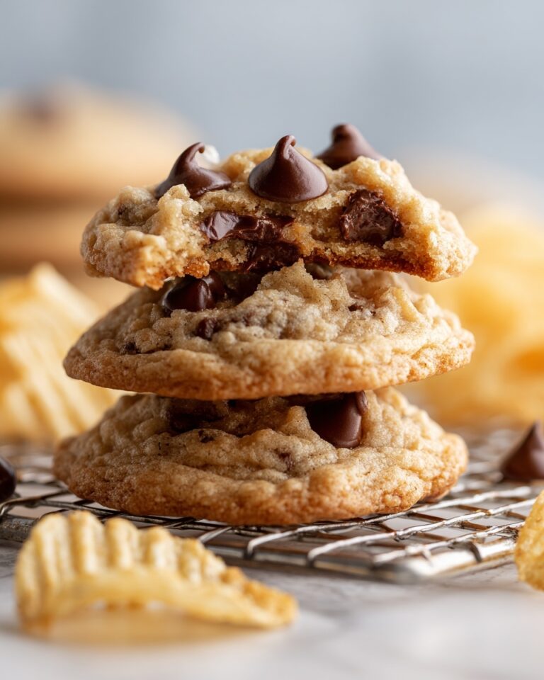 Potato Chip Cookies with Chocolate Chips Recipe