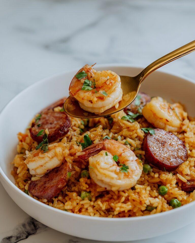 Weeknight Shrimp and Chorizo Paella Recipe