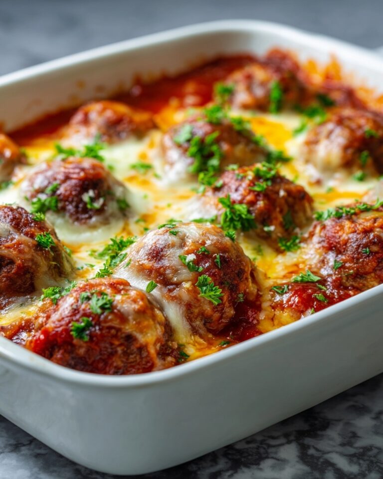 Dump and Bake Meatball Casserole Recipe