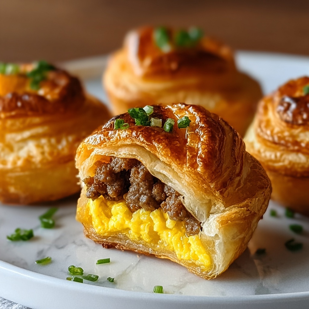 Sausage, Egg & Cheese Crescent Rolls Recipe - Recipe Image