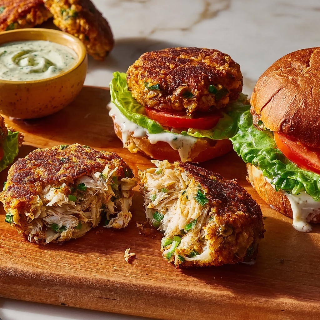 Cajun Crab Cake Sliders Recipe - Recipe Image