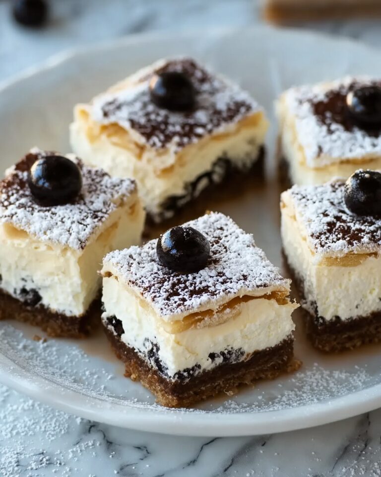 Ricotta Cannoli Squares Recipe