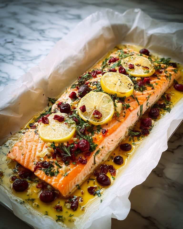 Christmas Baked Salmon Recipe
